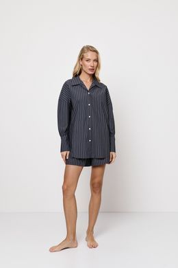 Трендовый Костюм шорты и рубашка из хлопка Melisande Aruelle, Графит, S