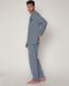 Классическая мужская пижама из хлопка с длинным рукавом Admas - 4