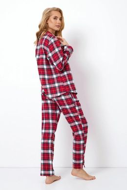 Теплая женская пижама из хлопка Marissa Aruelle, Красный, L