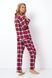 Теплая женская пижама из хлопка Marissa Aruelle - 3