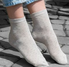 Жіночі шкарпетки з бавовни та віскози в горошок Shato