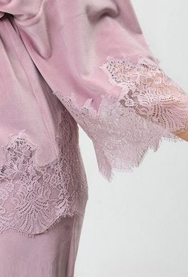 Женский велюровый костюм с кружевом Shato, ROSA ANTICO, S