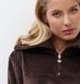 Изящный костюм вельветовый шоколадного цвета Milene Aruelle