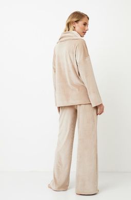 Вельветовый костюм кофта и штаны Quinn Aruelle, Бежевый, M